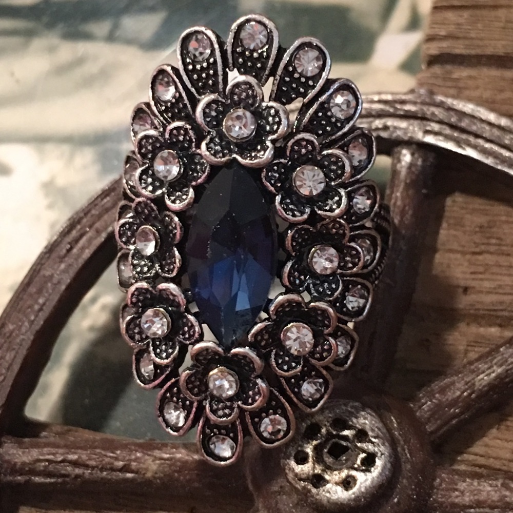 Blue Turkish Fashion Ring